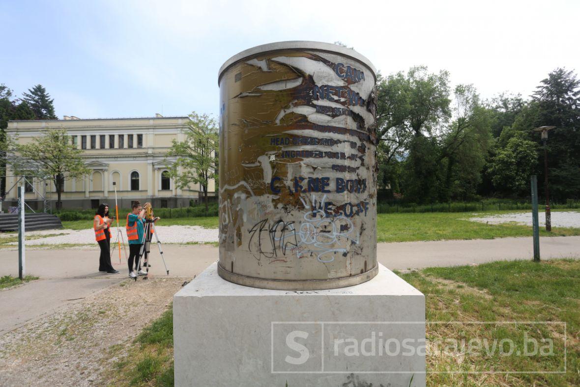 Foto: Dž. K. / Radiosarajevo.ba/Kako spomenik izgleda danas